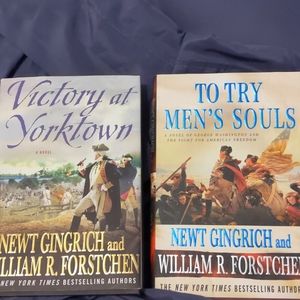 Autograph Newt Gingrich George Washington book
